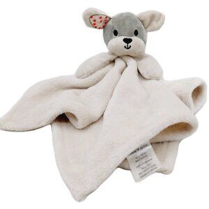 Forever Baby Lovey Grey Puppy Dog Plush Stuffed